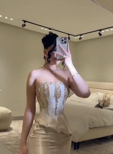 فستان سهره فخم وراقي