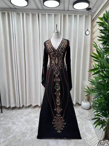 فستان سهره اسود فخم