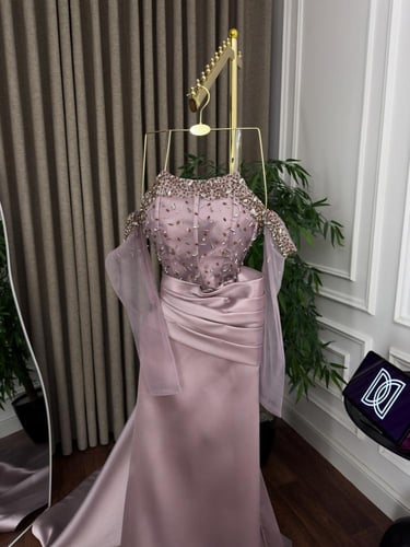 فستان سهره موف فخم