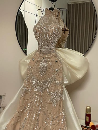 فستان حوريه سهره فخم