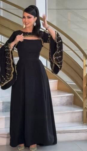 فستان سهره اسود راقي