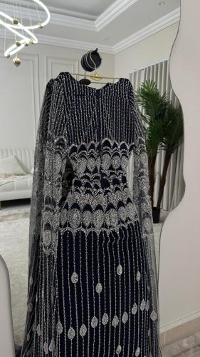 فستان سهره اسود فخم