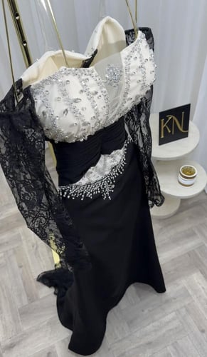 فستان سهره اسود راقي