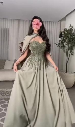 فستان سهره فخم تيفاني