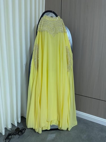 فستان حمل ليموني فخم