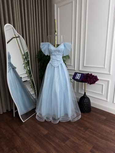 فستان سهره سماوي