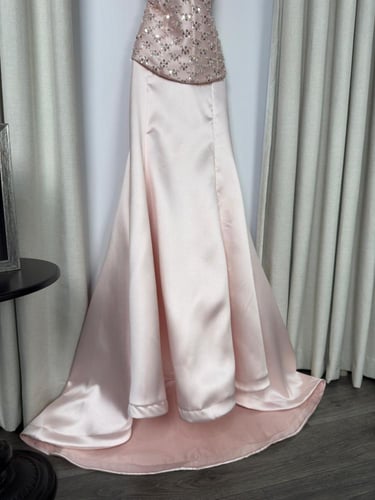 فستان سهره وردي