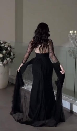 فستان سهره اسود راقي