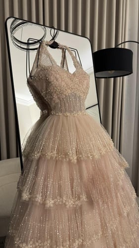 فستان جنى سهره فخم