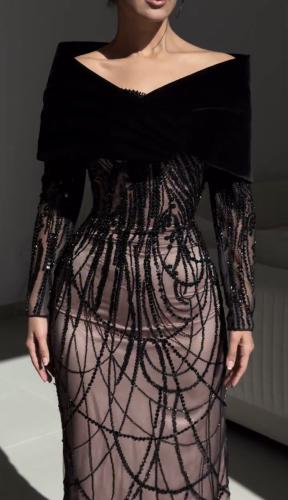 فستان سهره غنج فخم