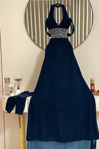 فستان سهره مخمل