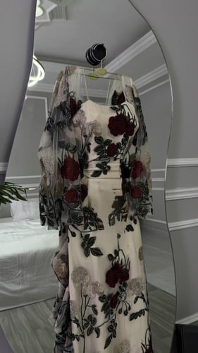 فستان سهره فخم مورد