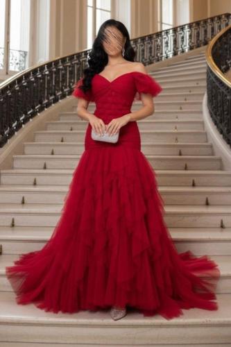 فستان سهره احمر