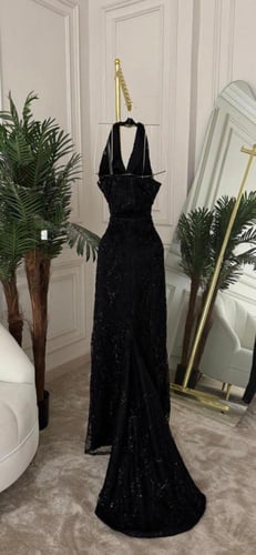 فستان سهره اسود فخم