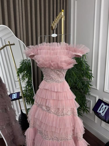 فستان سهره وردي