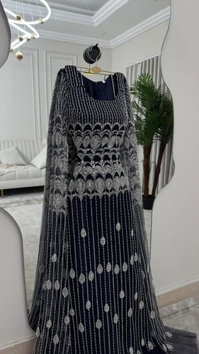 فستان سهره اسود فخم