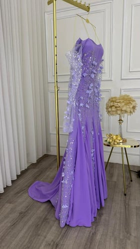 فستان سهره موف فخم