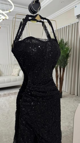 فستان سهره اسود نارين