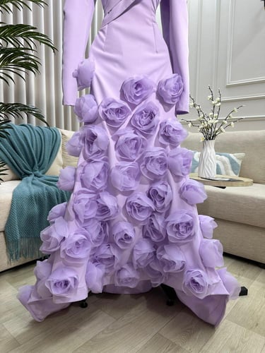 فستان سهره موف فخم