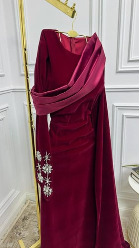 فستان سهره مخمل