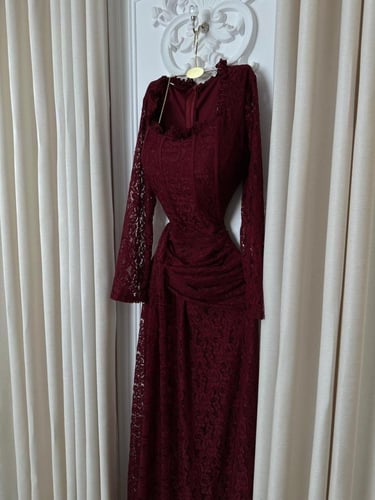 فستان سهره دانتيل ناعم