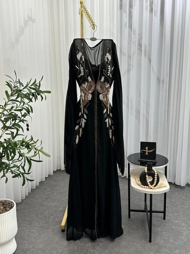 فستان سهره فخم اسود