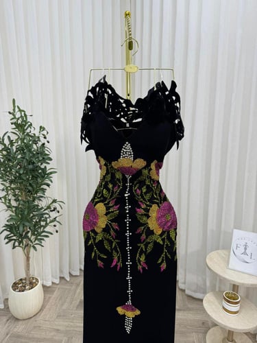 فستان سهره اسود