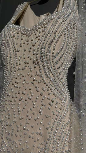 فستان سهره سكري فخم