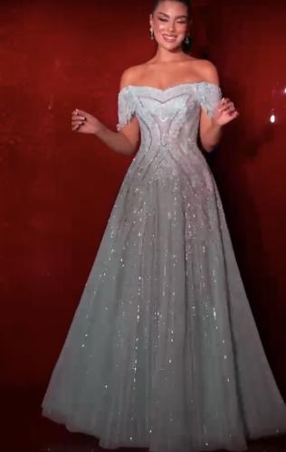 فستان سهره فخم تيفاني