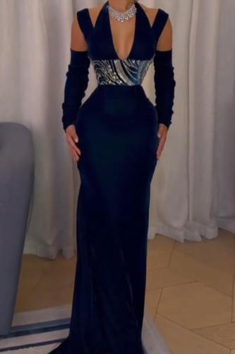 فستان سهره مخمل