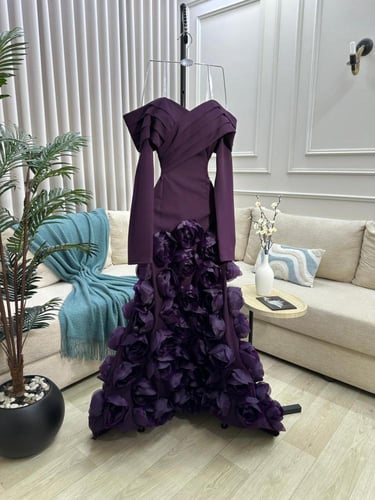 فستان سهره موف فخم