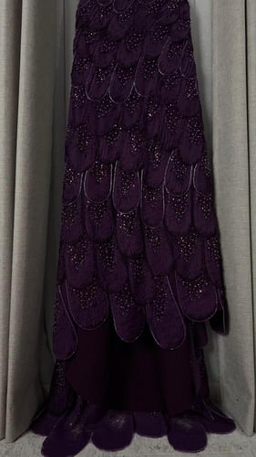 فستان سهره. موف فخم