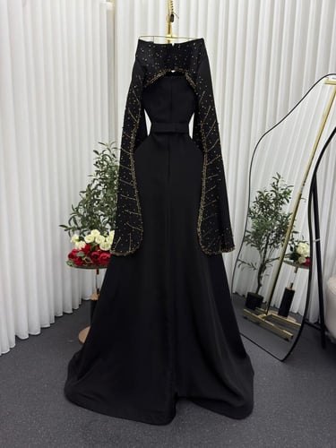 فستان سهره اسود راقي