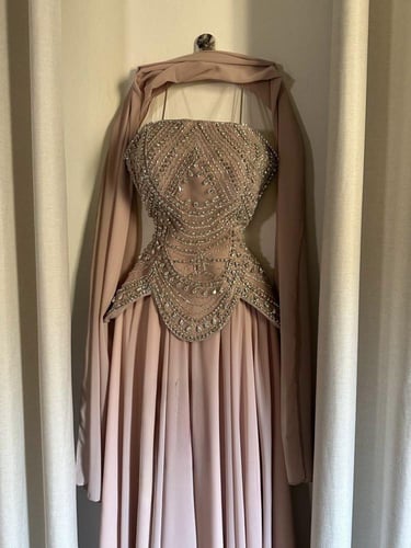 فستان سهره فخم موف