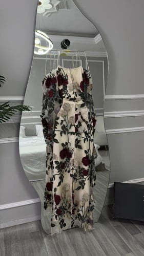 فستان سهره فخم مورد