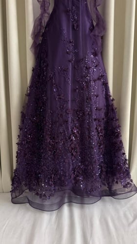 فستان سهره فخم موف