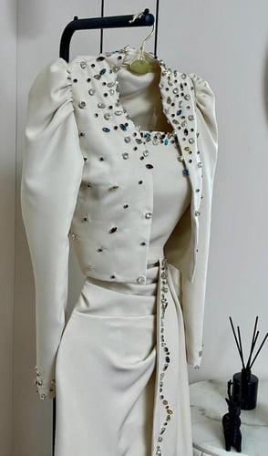 فستان سهره راقي وناعم