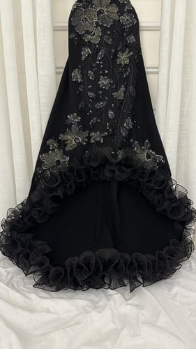 فستان سهره فخم اسود