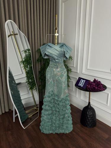 فستان سهره فخم تيفاني