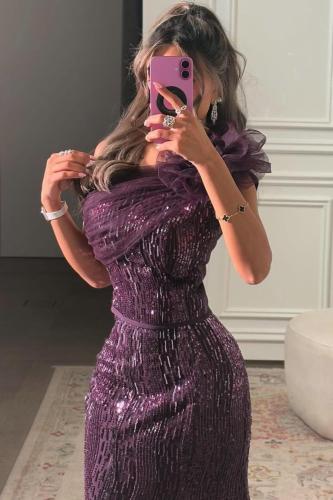 فستان سهره فخم موف