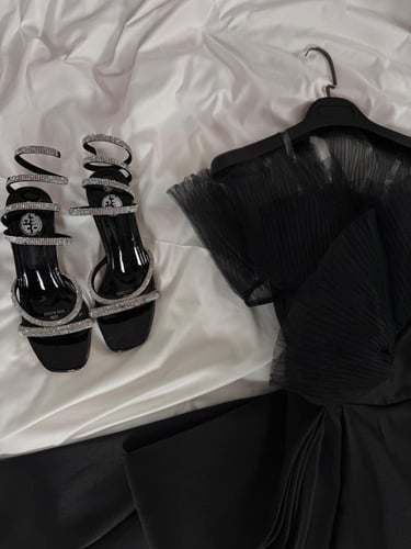 فستان سهره فخم اسود