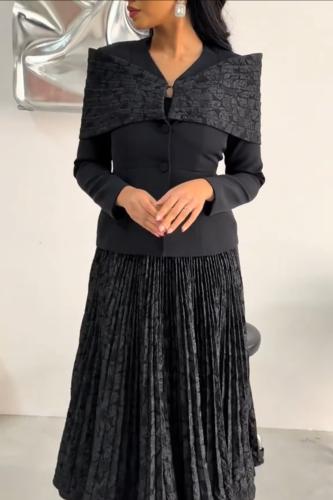 فستان سهره اسود ناعم