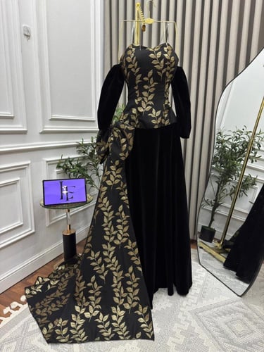 فستان سهره فخم جوخ وجاكار