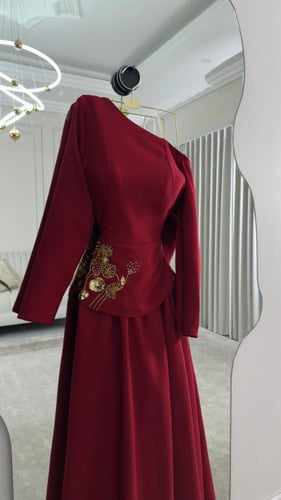 فستان سهره احمر