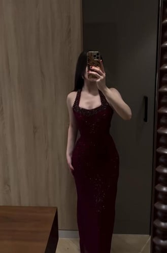 فستان سهره عودي فخم