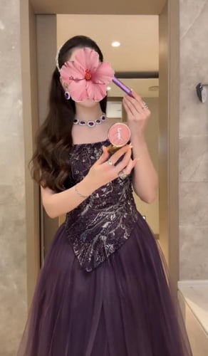 فستان سهره موف فخم