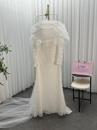 فستان سهره فخم.