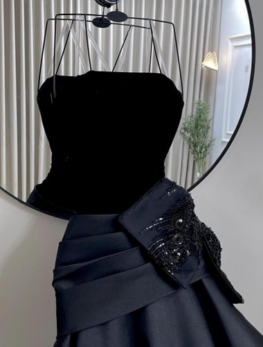 فستان سهره اسود فخم