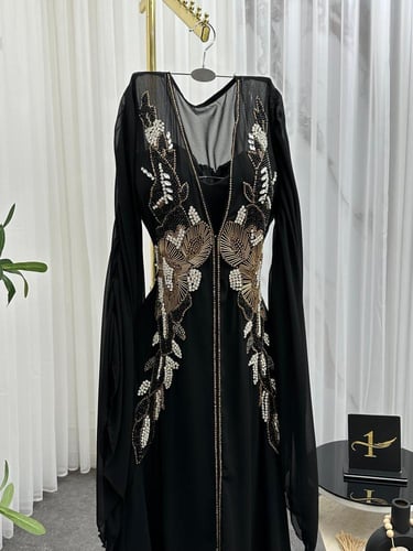 فستان سهره فخم اسود
