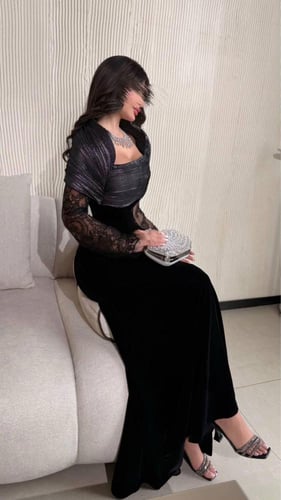 فستان سهره اسود